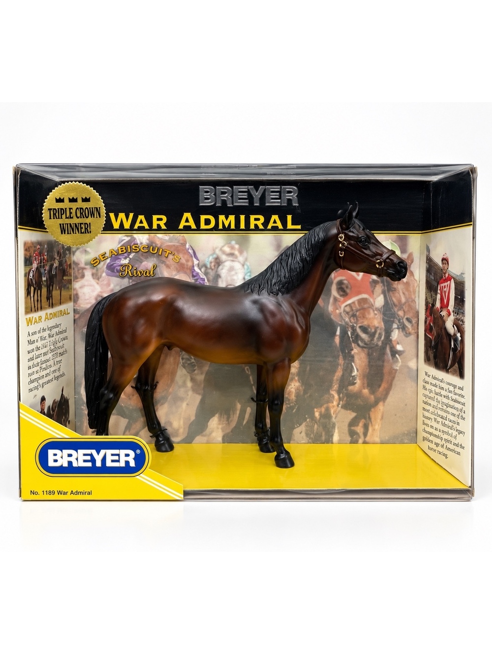 Breyer War Admiral #1189 Seabiscuit Rival 2003 Traditional Horse NIB
